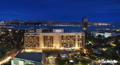هتل هیلتون استانبول بسفروس در شب